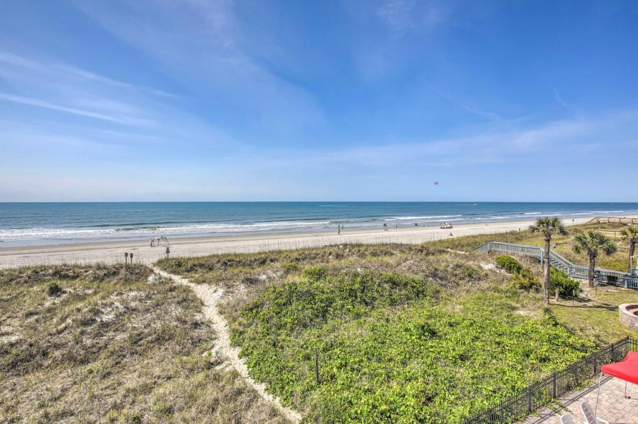 מירטל ביץ' Sunny Seaside Condo With View - Walk To Beach מראה חיצוני תמונה