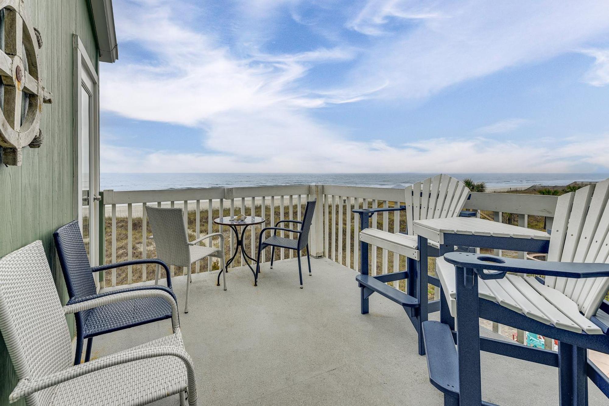 מירטל ביץ' Sunny Seaside Condo With View - Walk To Beach מראה חיצוני תמונה
