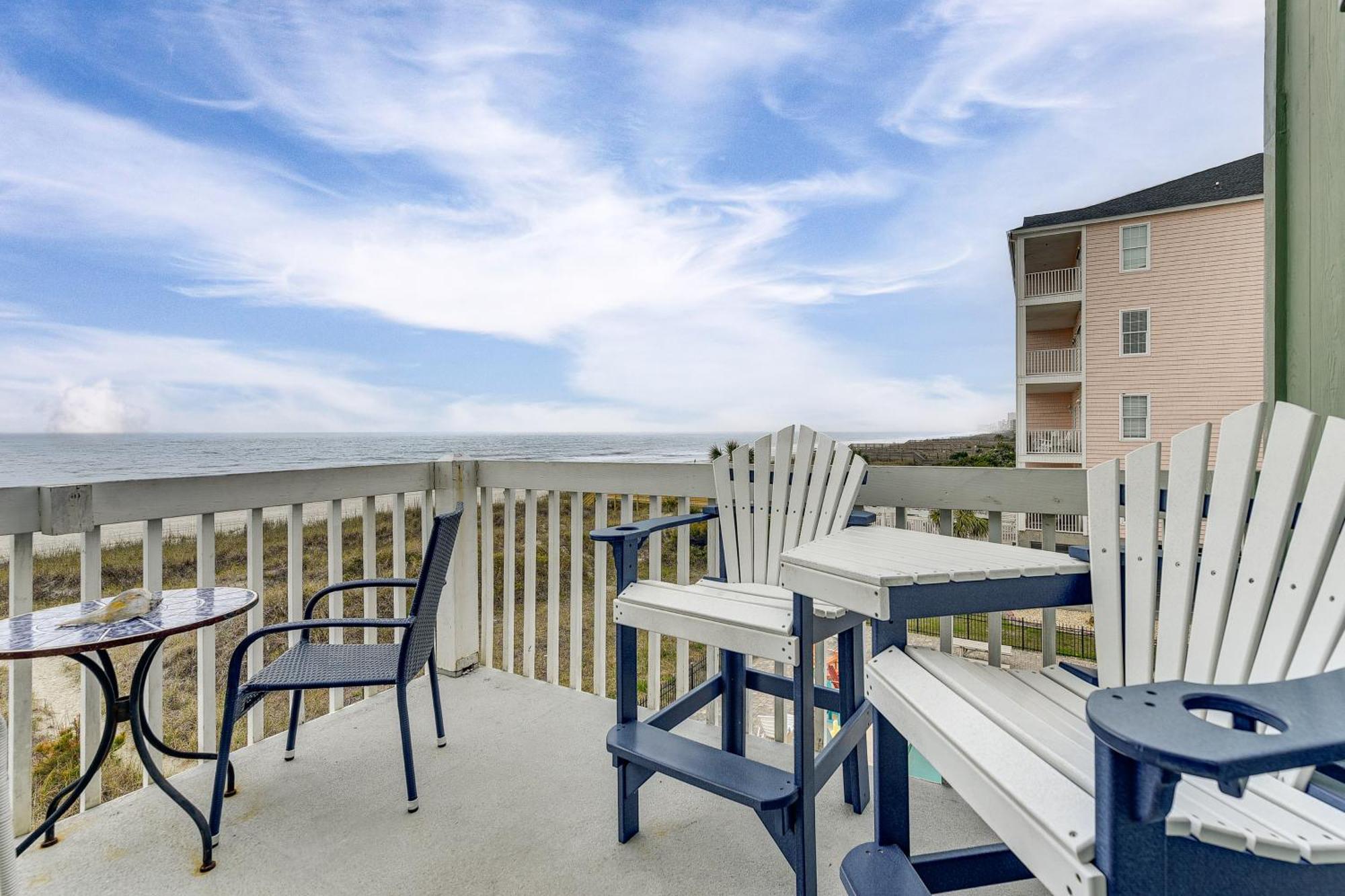 מירטל ביץ' Sunny Seaside Condo With View - Walk To Beach מראה חיצוני תמונה